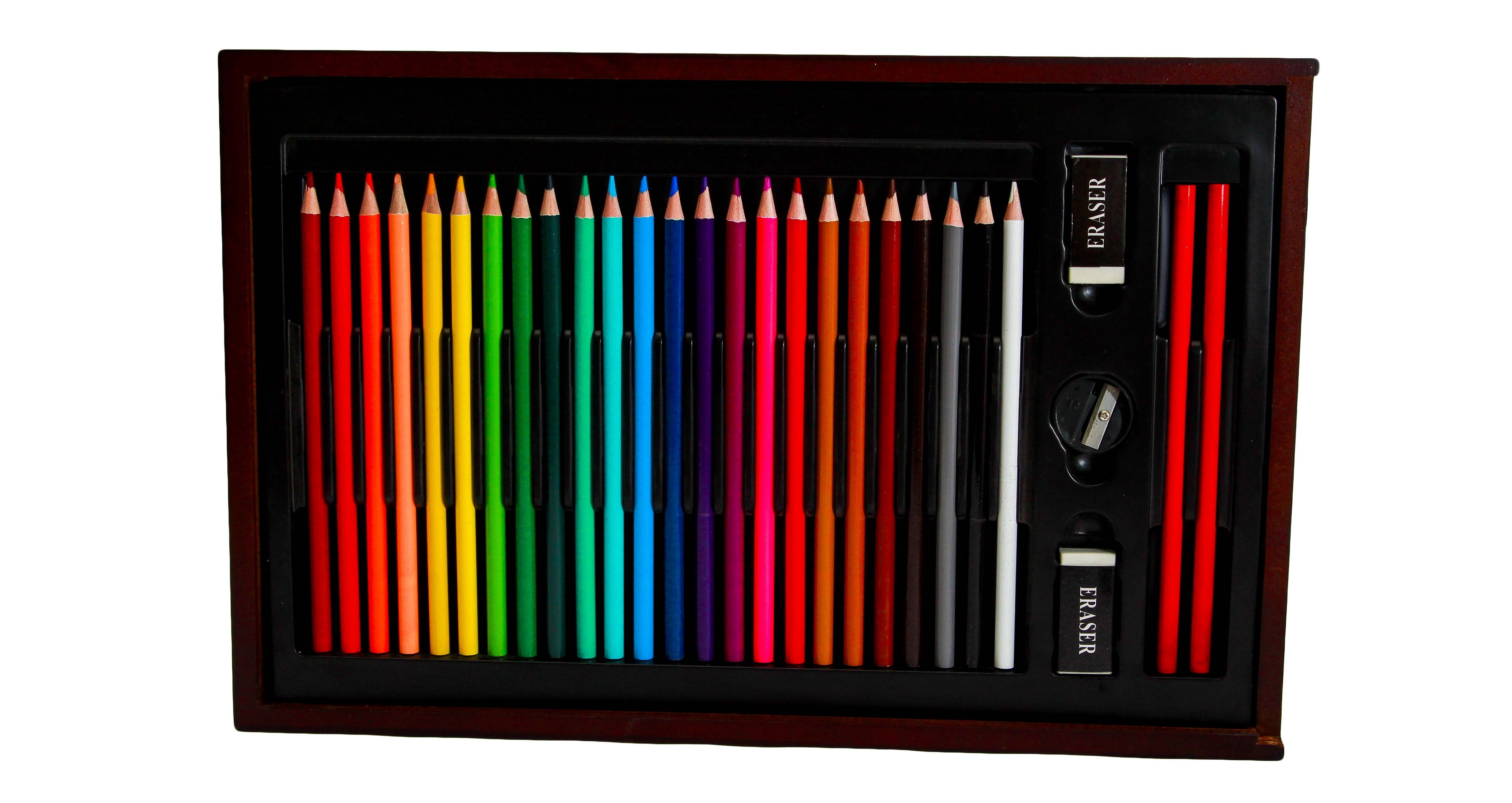 Bút Màu Hộp Gỗ Colormate MS-30W